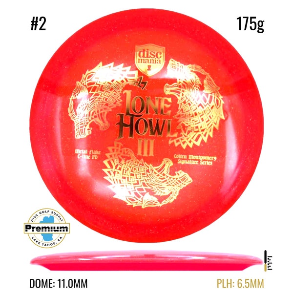 LONE HOWL 3 - COLTEN MONTGOMERY SIGNATURE SERIES METAL FLAKE C-LINE PD