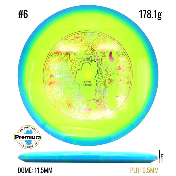 Halo Star Fox - Tahoe Topo Stamp