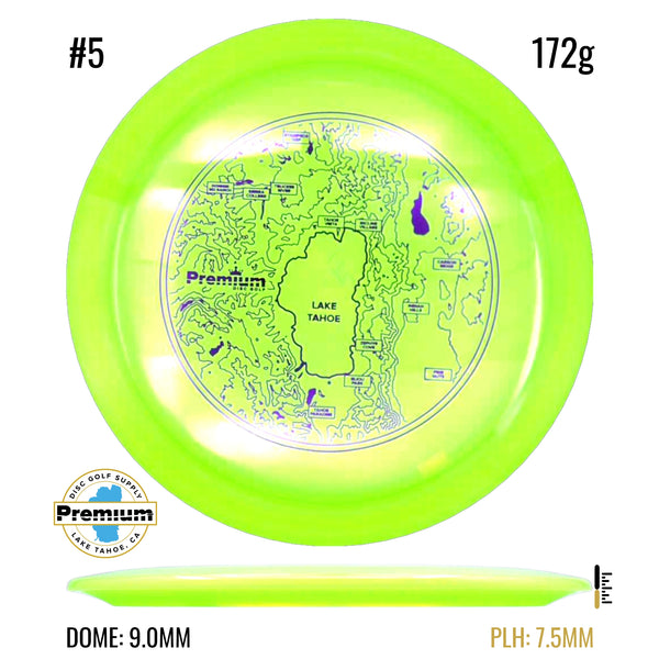 Flat Top Champion Firebird - Tahoe Topo Stamp