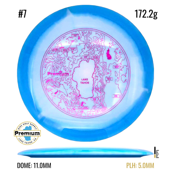 Halo Star Mamba - Tahoe Topo Stamp