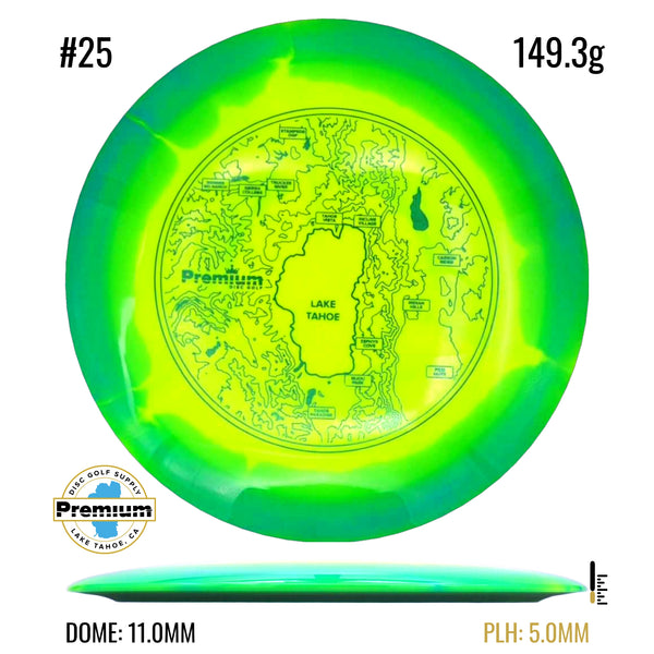Halo Star Mamba - Tahoe Topo Stamp