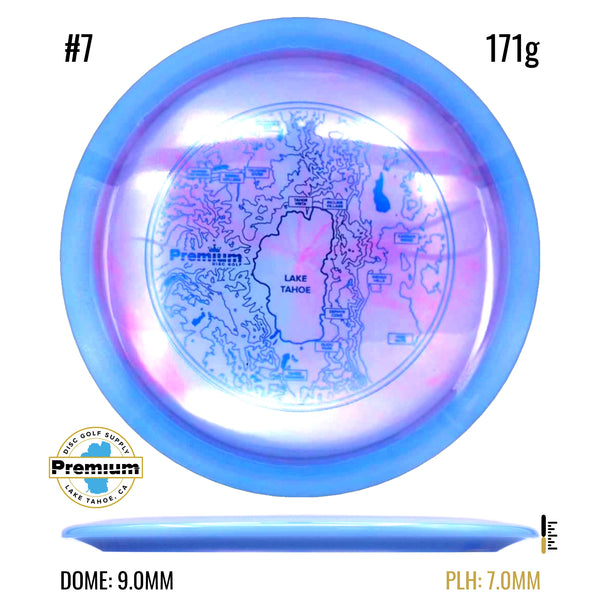 Flat Top Champion Firebird - Tahoe Topo Stamp