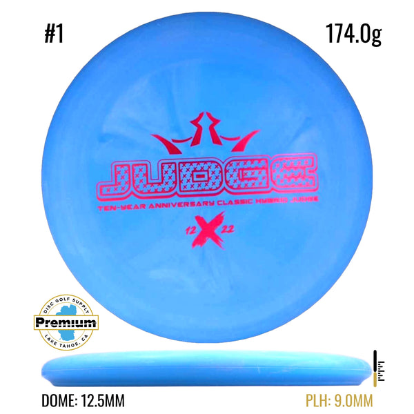 Classic Hybrid Judge 10 Year Anniversary Stamp