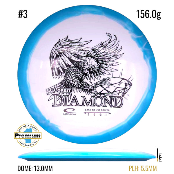 Gold Orbit Diamond