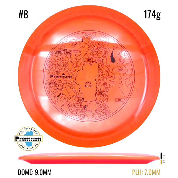 Flat Top Champion Firebird - Tahoe Topo Stamp