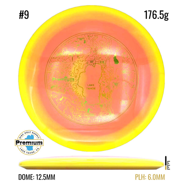 Halo Star Fox - Tahoe Topo Stamp