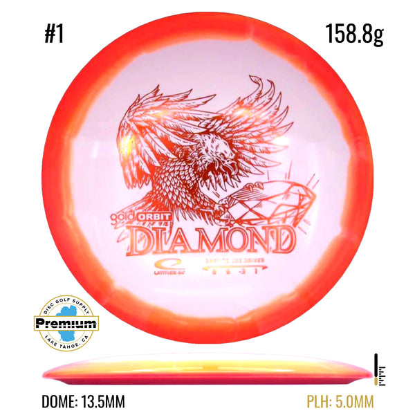 Gold Orbit Diamond