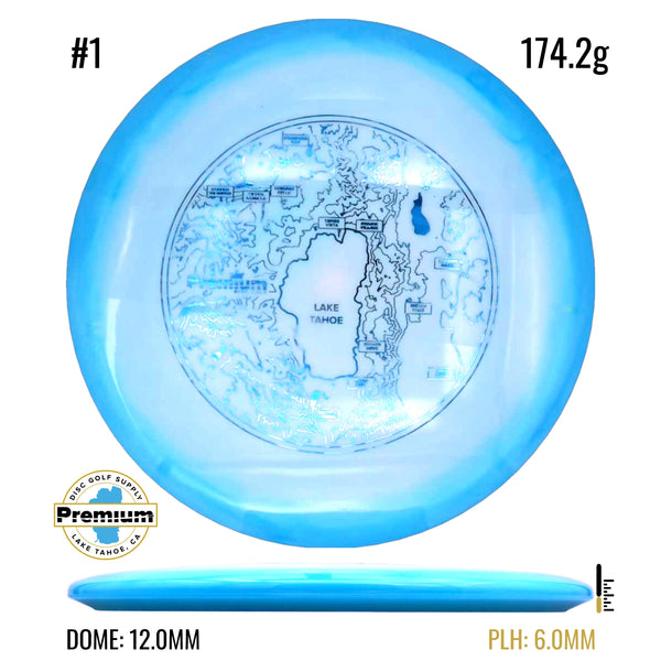 Halo Star Fox - Tahoe Topo Stamp