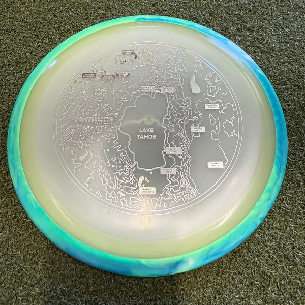 Eclipse Insanity - Tahoe Topo Stamp