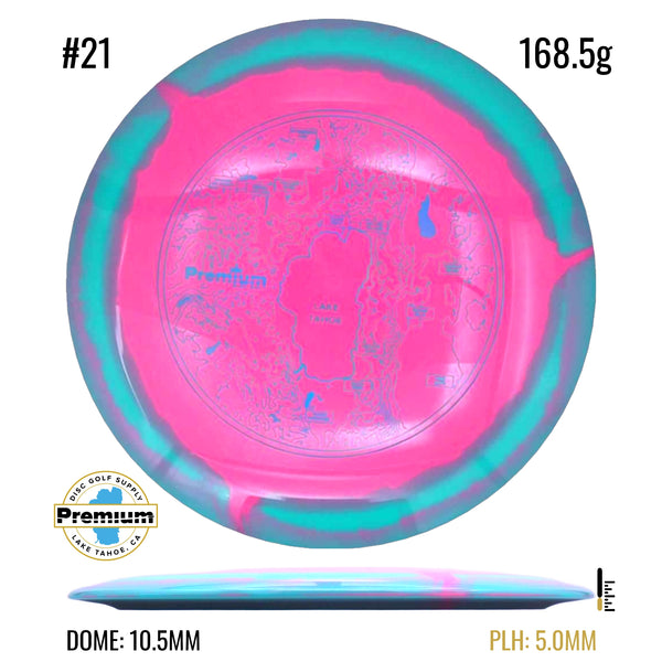 Halo Star Mamba - Tahoe Topo Stamp