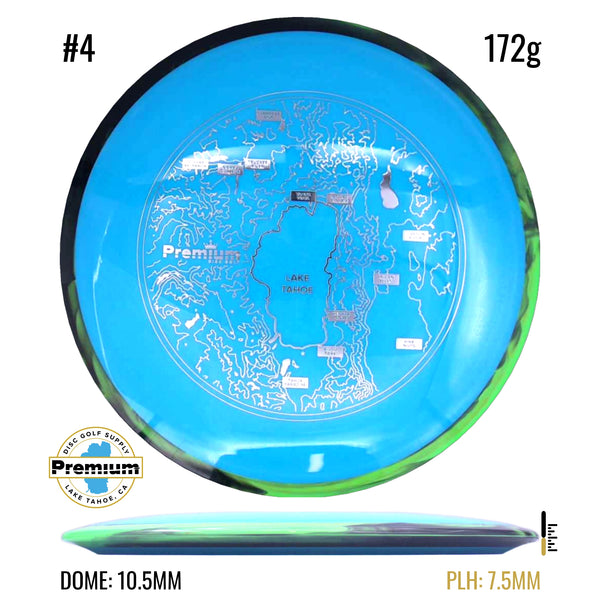 Neutron Bokeh - Tahoe Topo Stamp