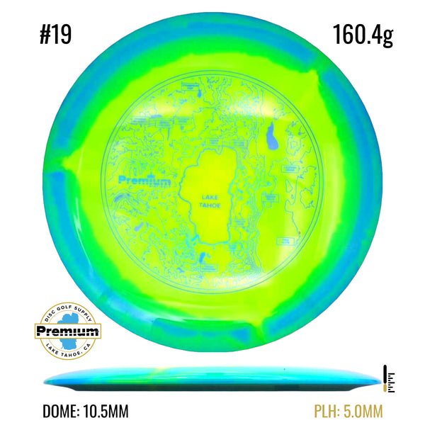 Halo Star Mamba - Tahoe Topo Stamp