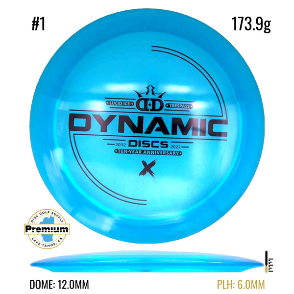 Lucid Ice Trespass 10 Year Anniversary Stamp