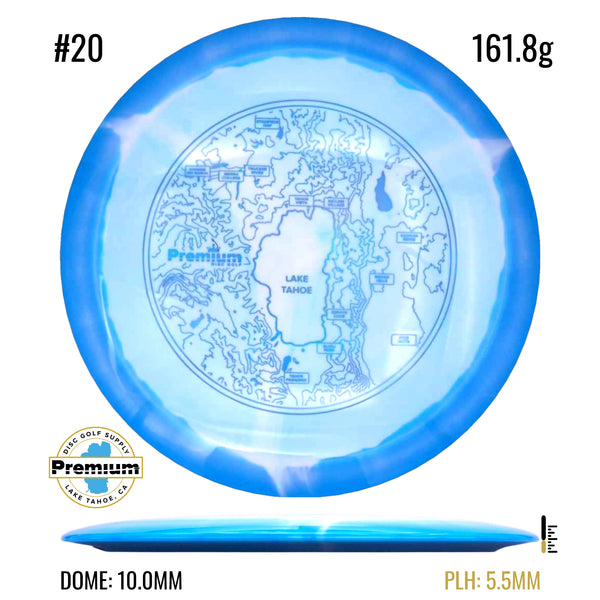 Halo Star Mamba - Tahoe Topo Stamp