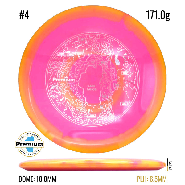 Halo Star Fox - Tahoe Topo Stamp