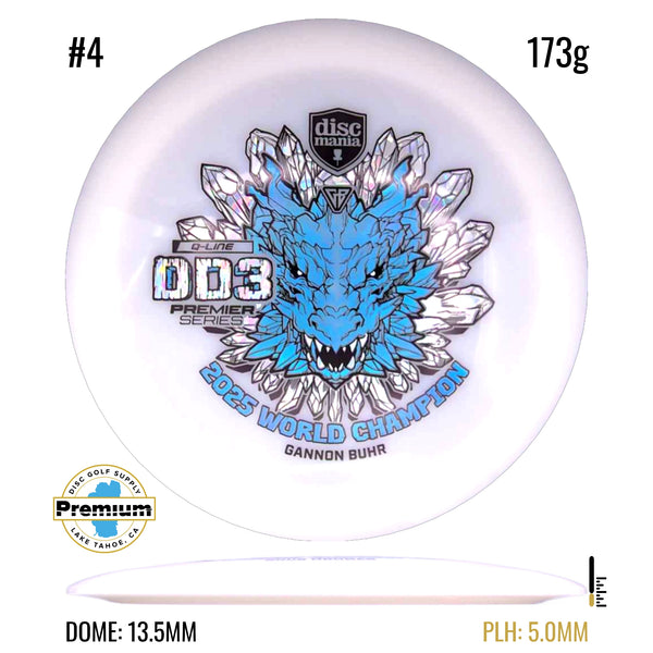 Gannon Buhr Premier Series Q-Line DD3 (2025 World Champion)