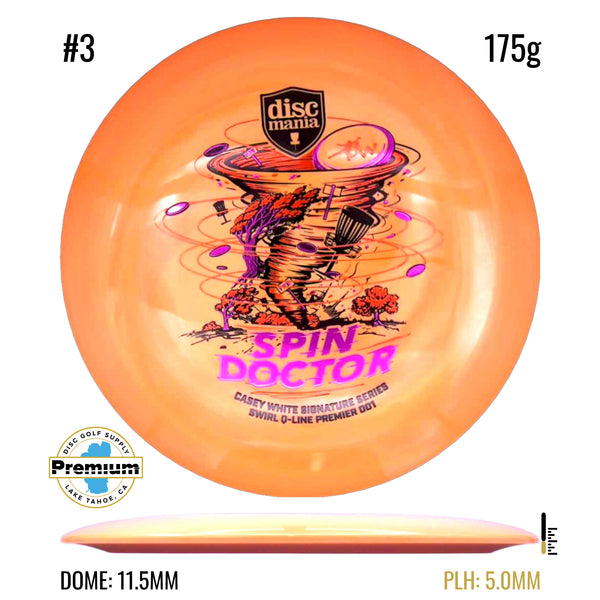 Spin Doctor - Casey White Signature Series Swirl Q-Line Premier DD1