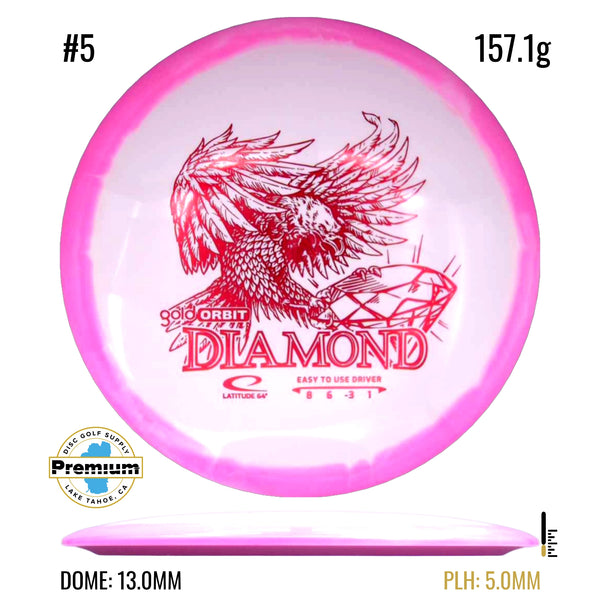 Gold Orbit Diamond