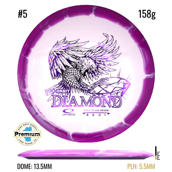 Gold Orbit Diamond