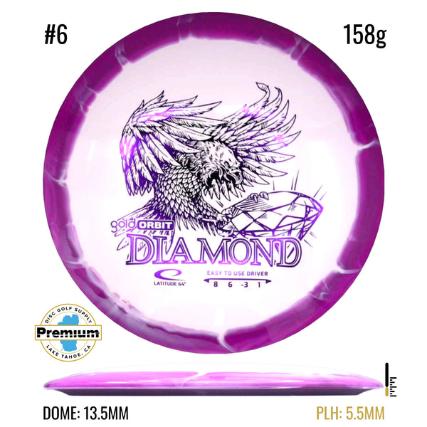 Gold Orbit Diamond