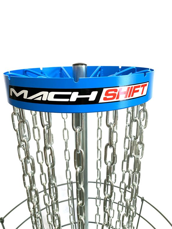 Mach Shift 3-in-1 Portable Adjustable Disc Golf Basket