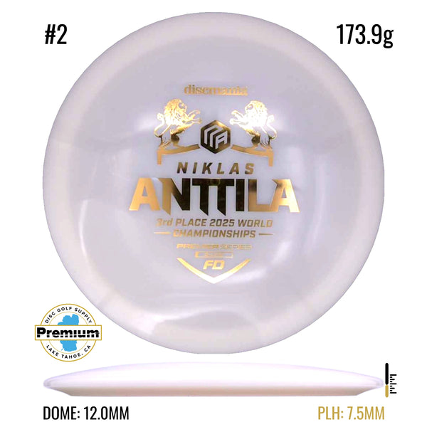 Niklas Anttila Premier Series Q-Line FD (3rd Place 2025 World Championships)