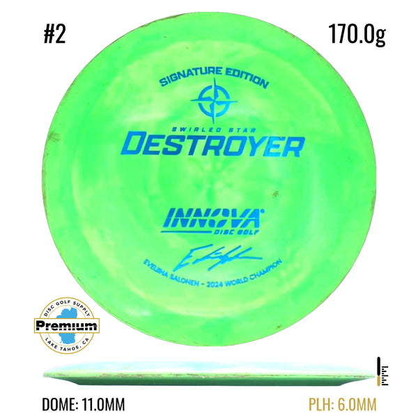 Used Evelina Salonen Swirled Star Destroyer