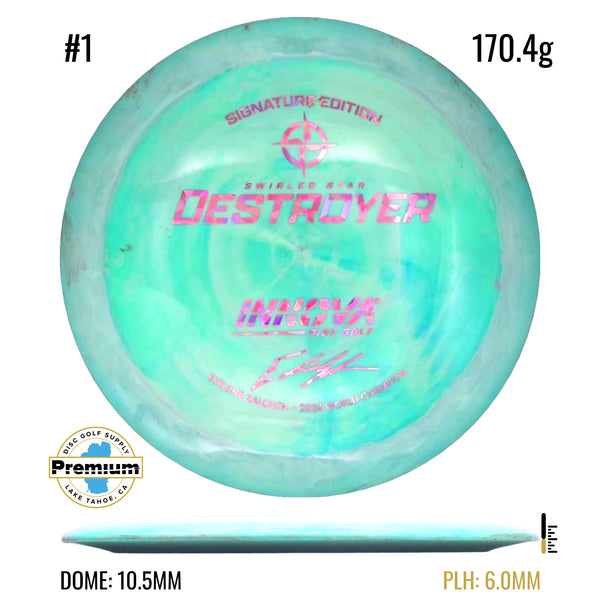 Used Evelina Salonen Swirled Star Destroyer
