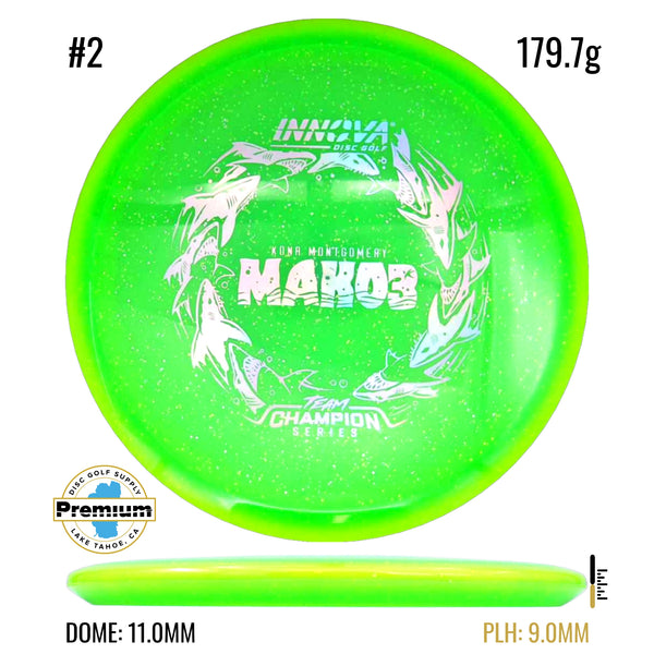 Metalflake Halo Champion Mako3 Kona Montgomery (Tour Series)